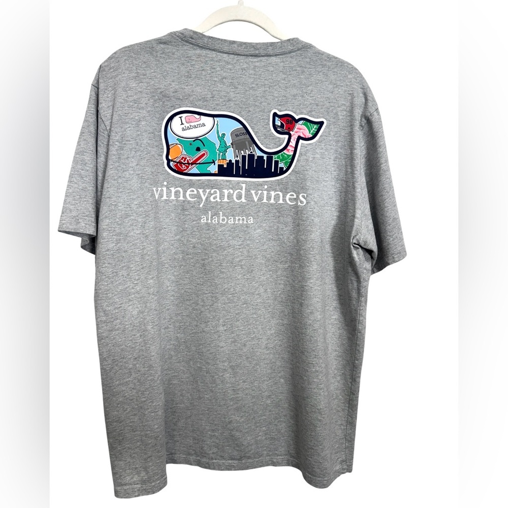 Vineyard Vines Unisex “Alabama “ Pocket T-Shirt Large